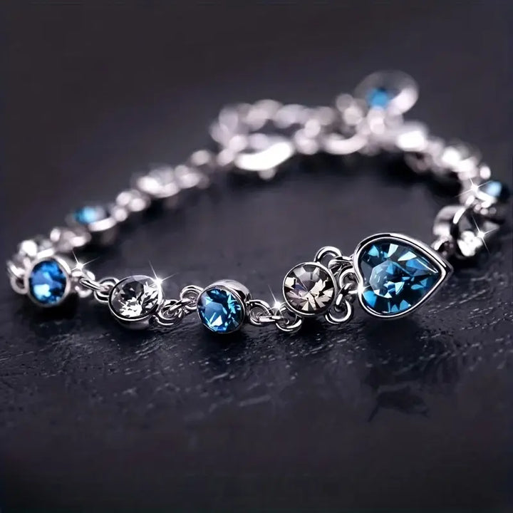 Pulseira de Safira Só Amor