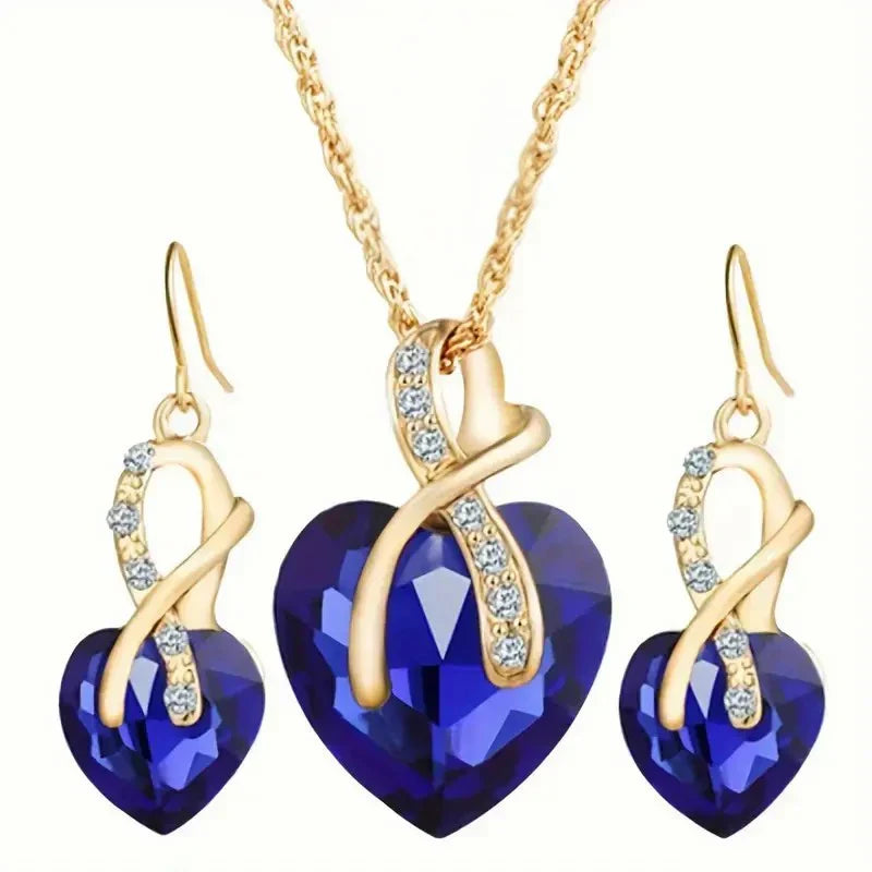 Conjunto de Colar e Brincos Míticos