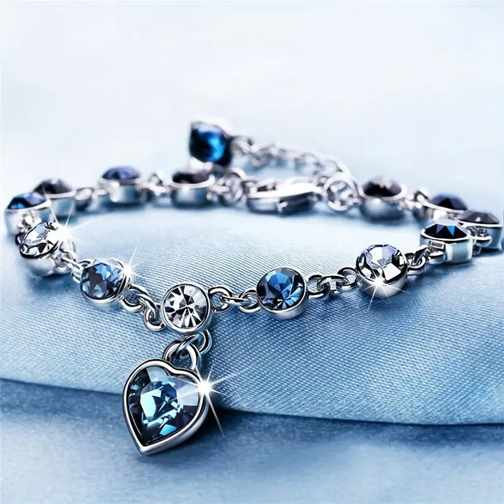 Pulseira de Safira Só Amor