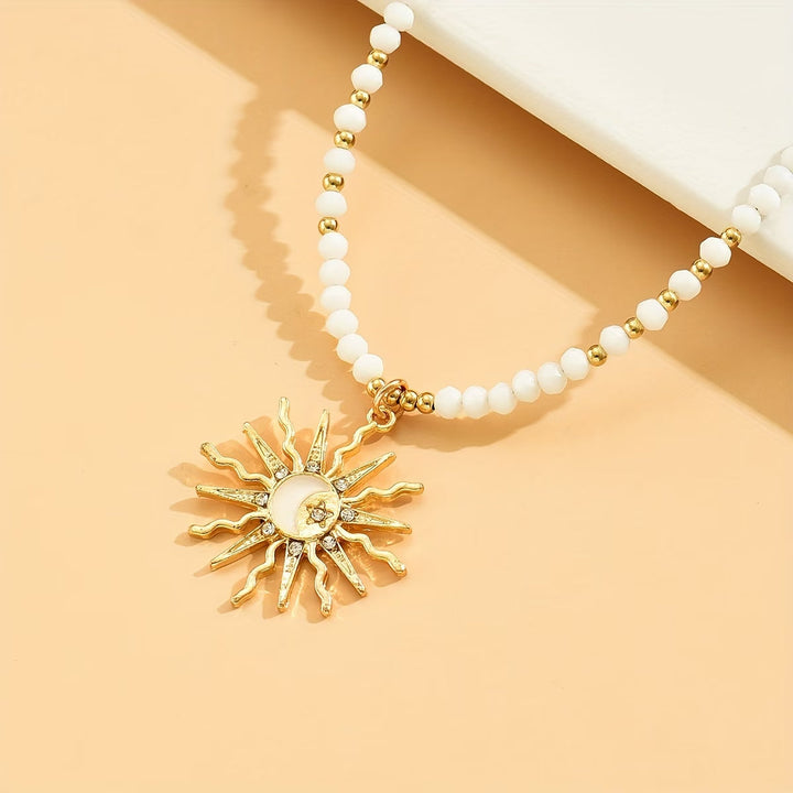 Colar White SunShine