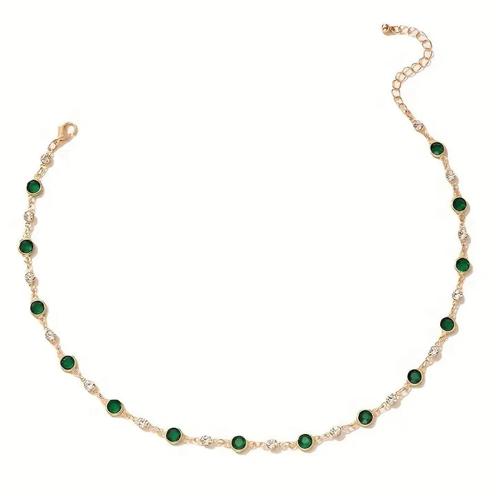 Colar de Cadeia Esmeralda Mayfair