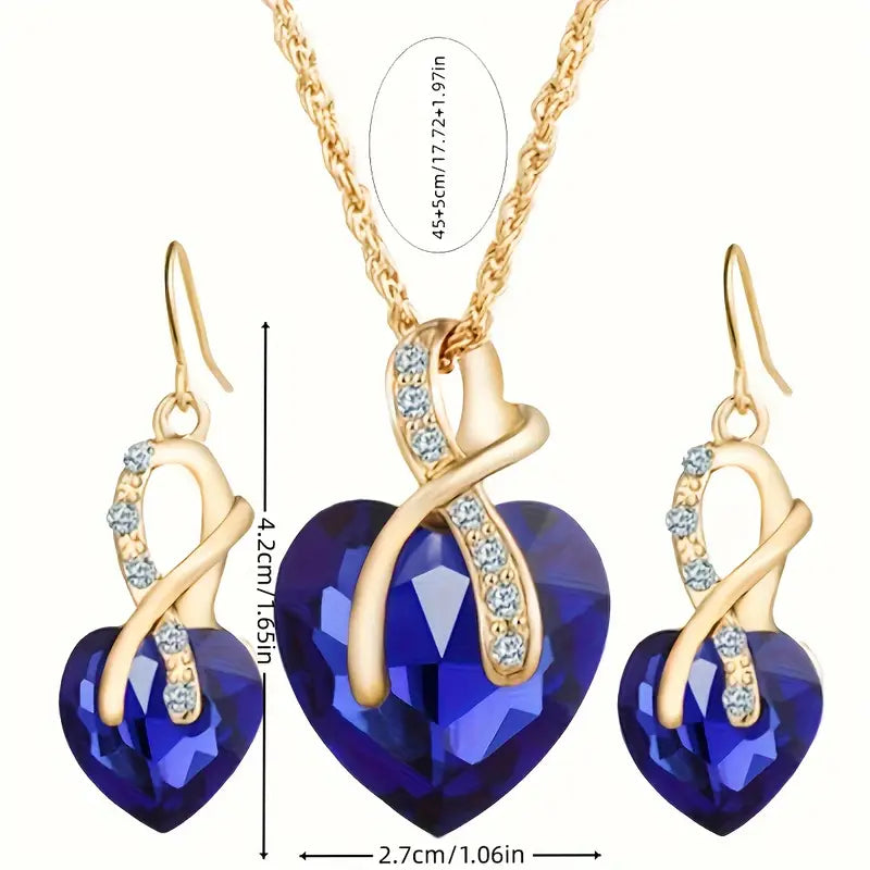 Conjunto de Colar e Brincos Míticos
