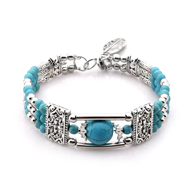 Pulseira de Pedra Turquesa