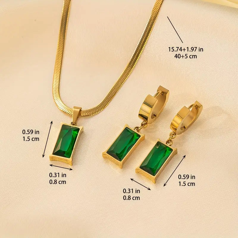 Conjunto de Joias Elegantes em Ouro Esculpido
