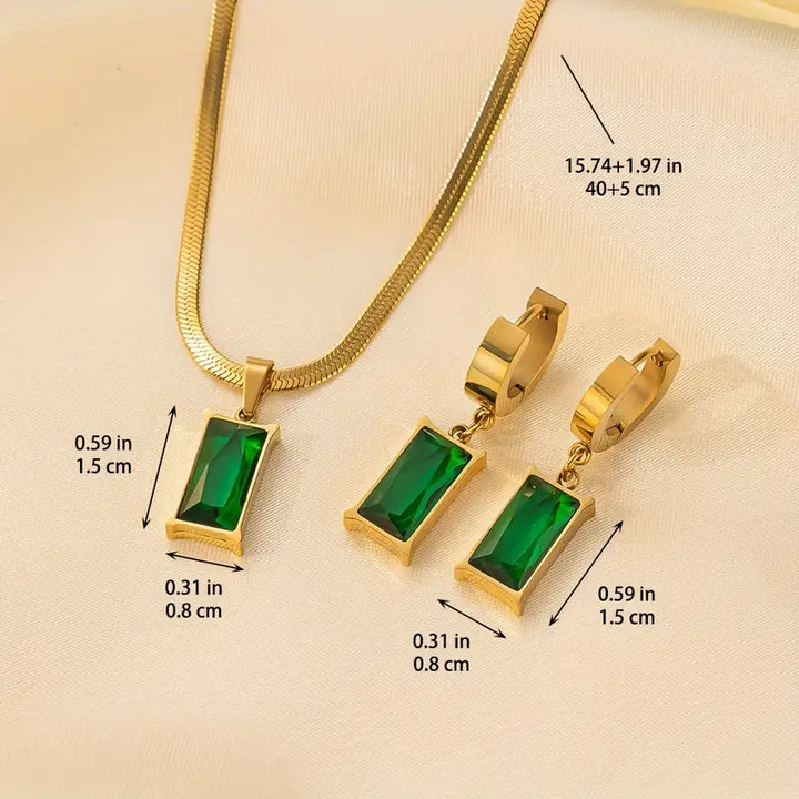 Conjunto de Joias Elegantes em Ouro Esculpido