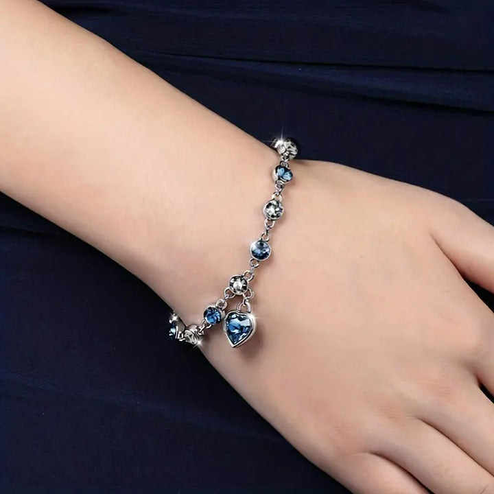 Pulseira de Safira Só Amor