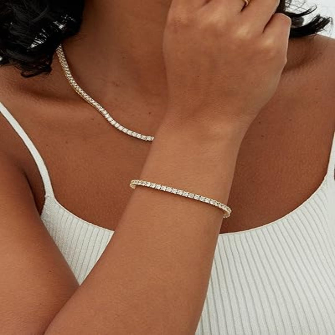 Pulseira de Ouro Elegante Heritage
