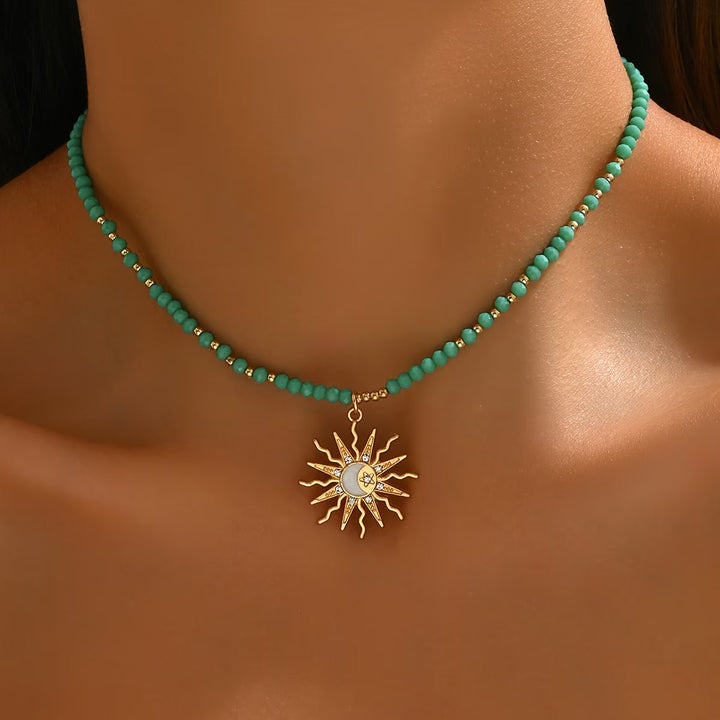 Colar Turquesa SunShine