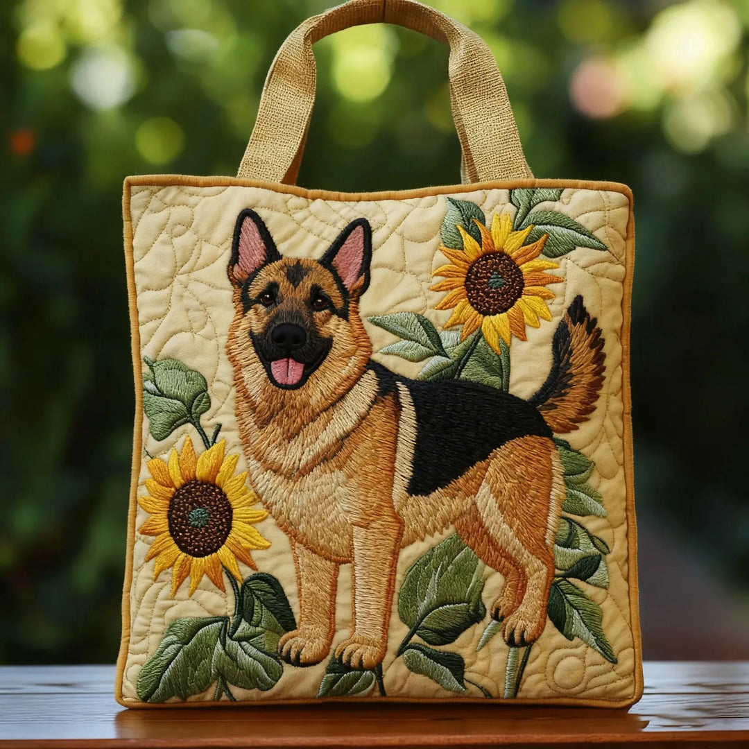 サック アルティザナル - ドイツ犬 フローラル