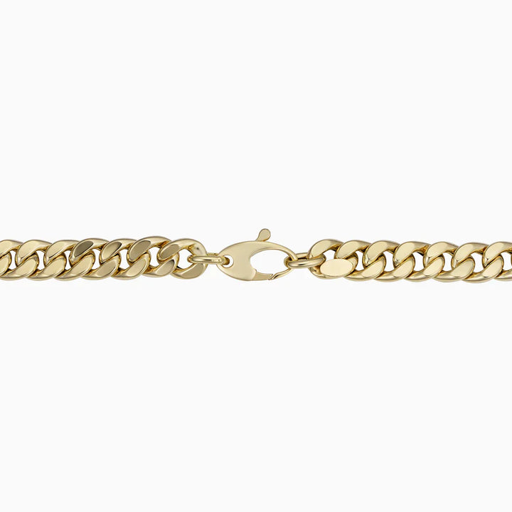 Pulseira Cubana de Ouro Atemporal