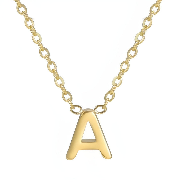 Colar de Letra Ouro Assinatura