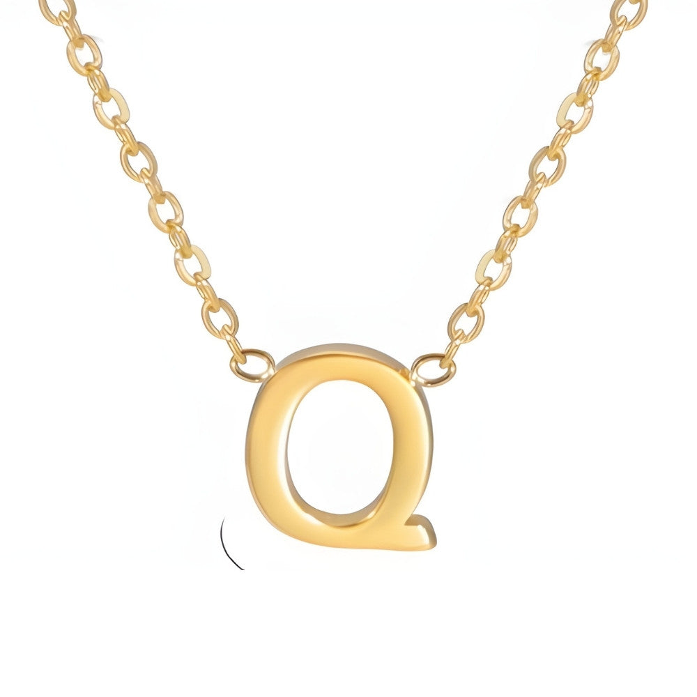 Colar de Letra Ouro Assinatura