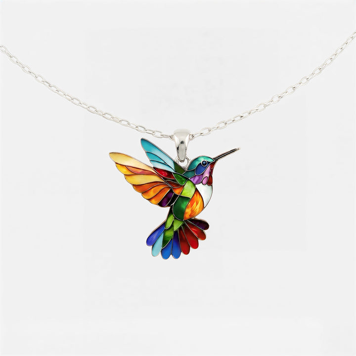 Brinco de Beija-flor Elegante com Colar Grátis | Oferta Limitada