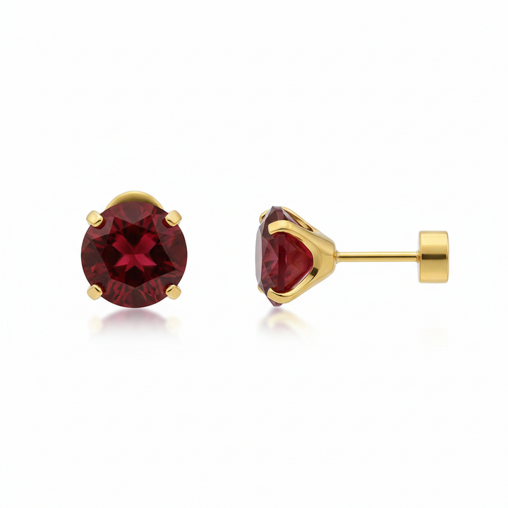 Brincos de Ponto de Ouro Elegantes