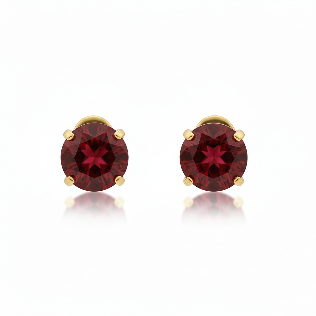 Brincos de Ponto de Ouro Elegantes