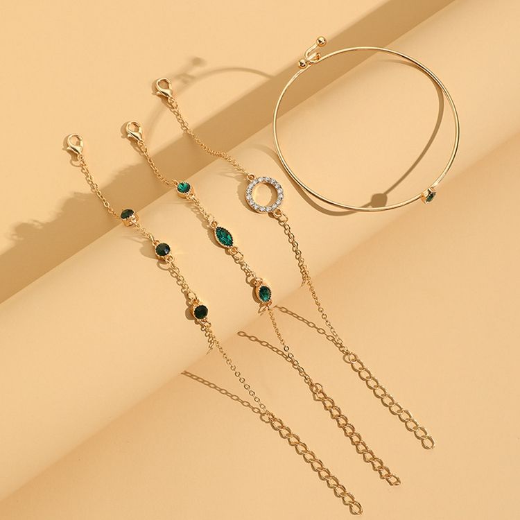 Conjunto de Pulseiras Champs Emerald
