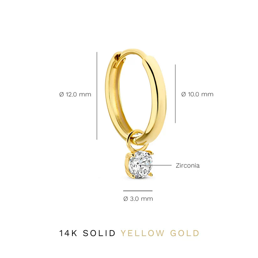 Conjunto de Brincos de Diamante Dourado Elegante
