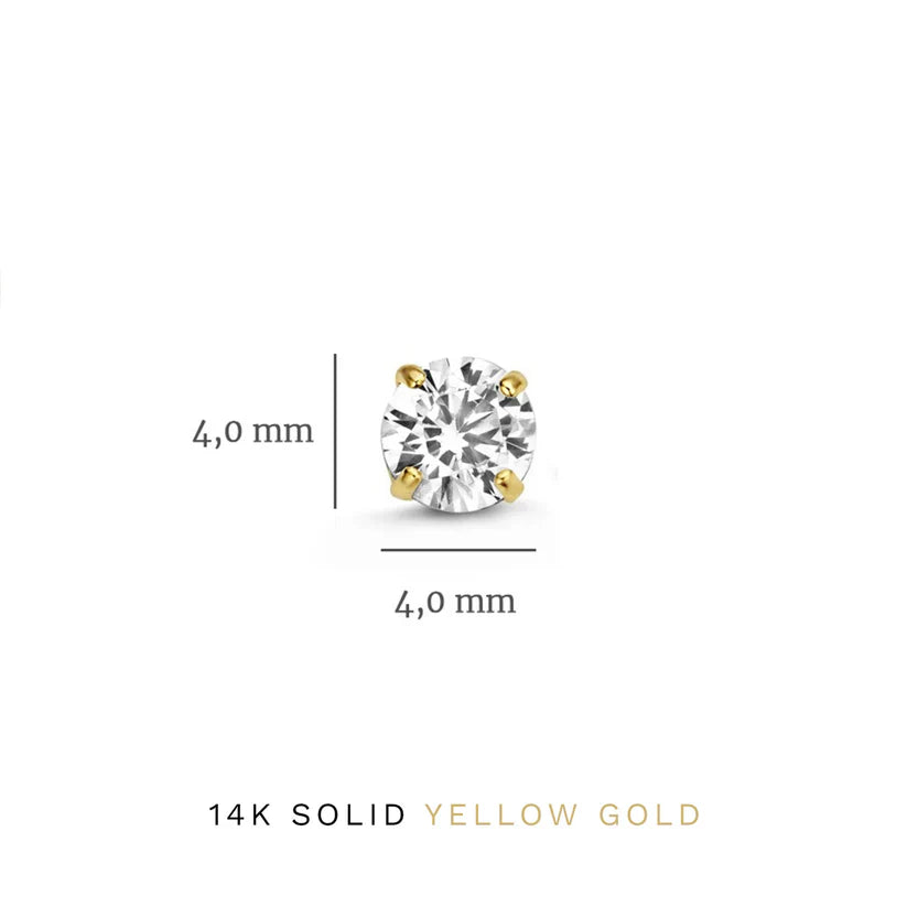 Conjunto de Brincos de Diamante Dourado Elegante