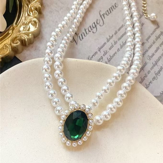 Conjunto de Joias Imperial Pearl Emerald