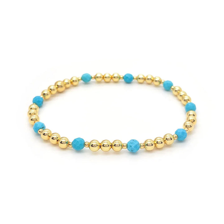Pulseira de Charme Turquesa Bold