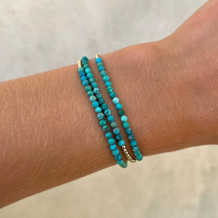 Pulseira de Contas Turquesa Heritage