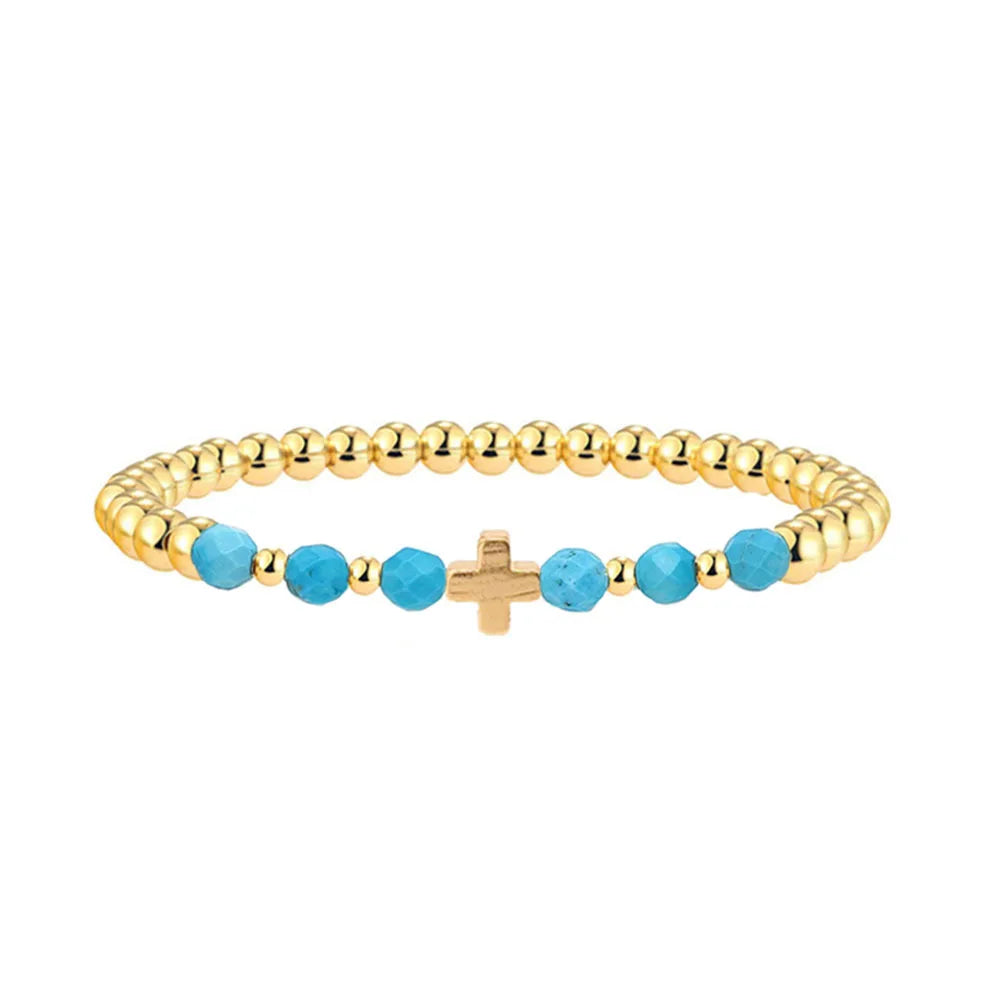 Pulseira de Charme Turquesa Bold