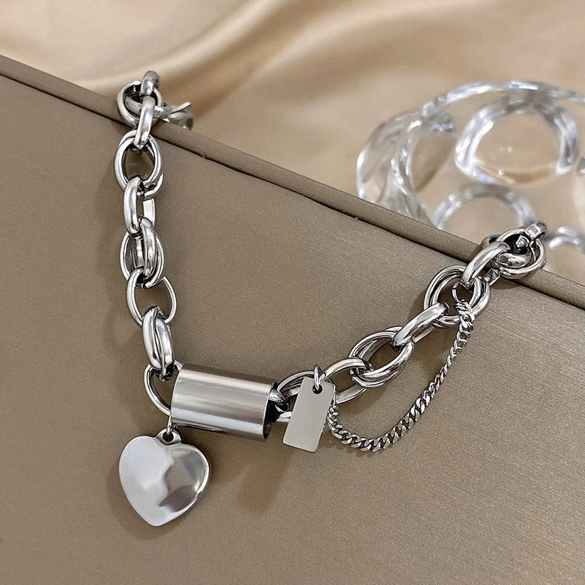 Pulseira Dourada Chunky
