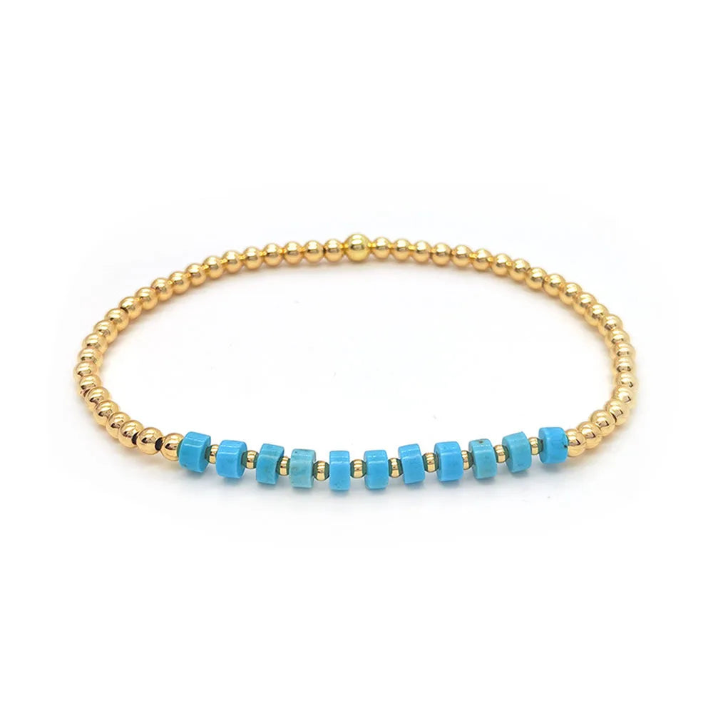 Pulseira de Charme Turquesa Bold