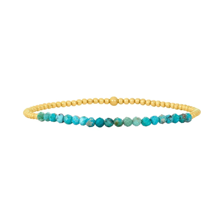 Pulseira de Contas Turquesa Heritage