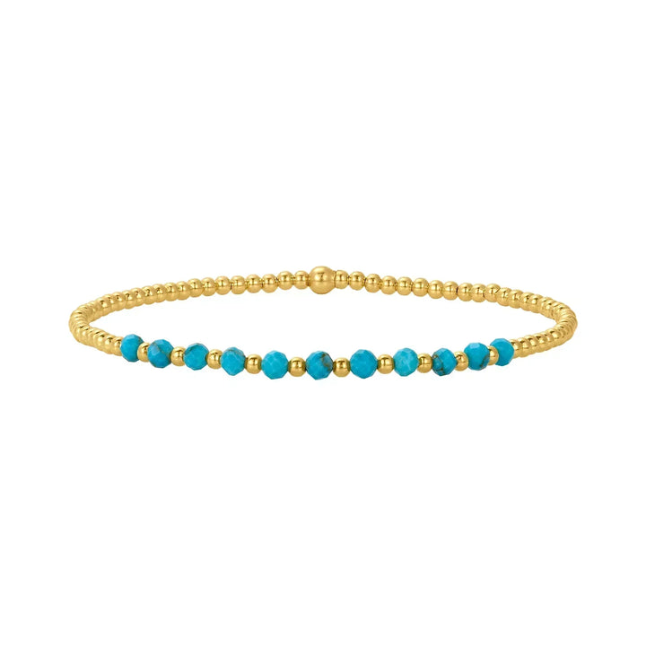 Pulseira de Contas Turquesa Heritage