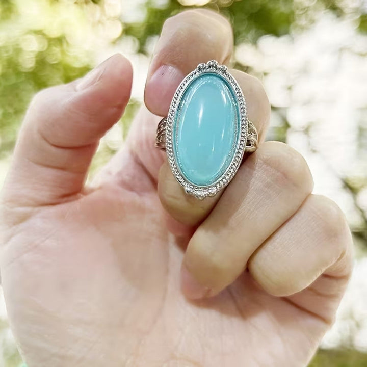 Vintage-Inspired Turquoise Silver Ring