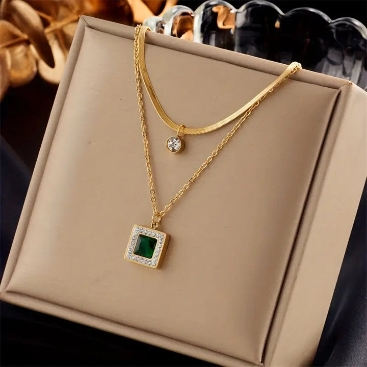 Conjunto de Joias Dynasty Emerald