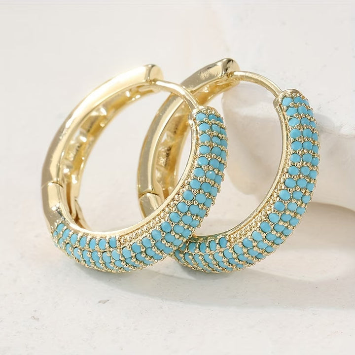 Charming Turquoise Earrings