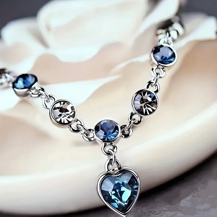 Pulseira de Safira Só Amor
