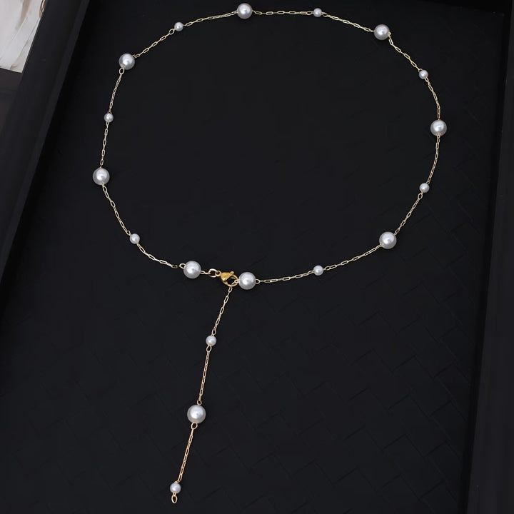 Colar de Pérola Elegante do Céu