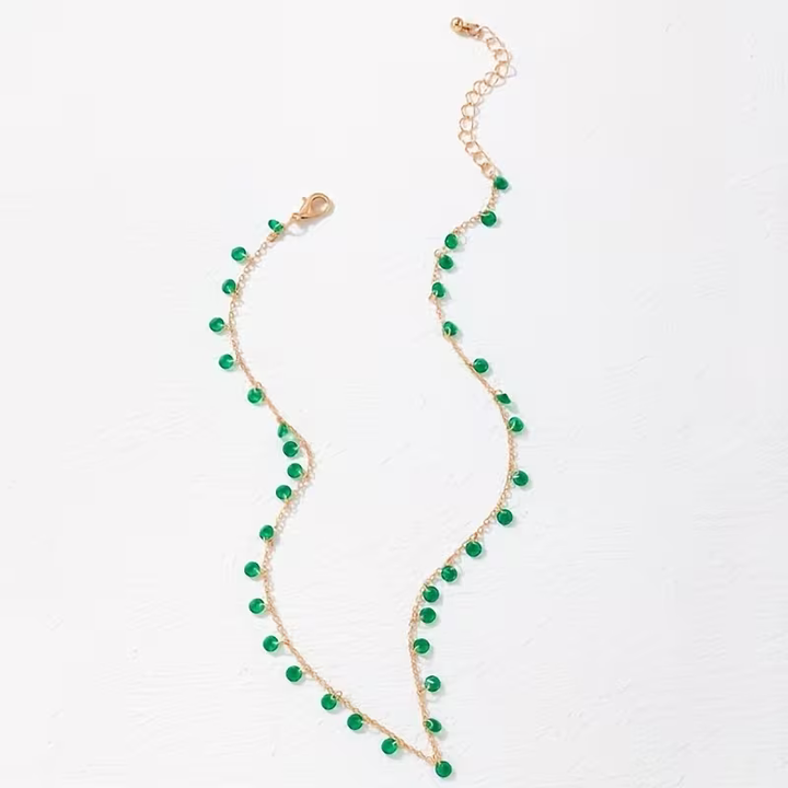 Colar Gota de Esmeralda
