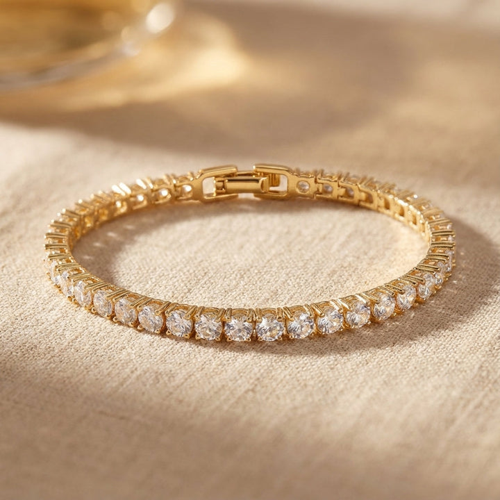 Pulseira de Ouro Elegante Heritage