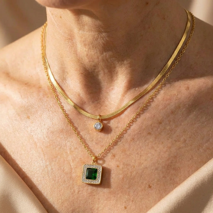 Conjunto de Joias Dynasty Emerald