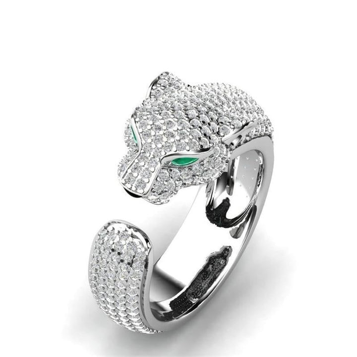 Anel Jaguar com Zircônia