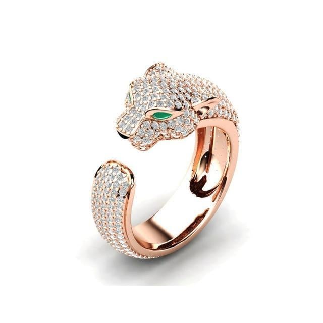 Anel Jaguar com Zircônia
