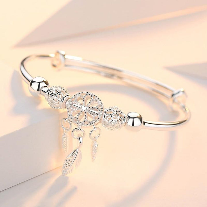 Pulseira Ajustável de Sonho em Prata 925