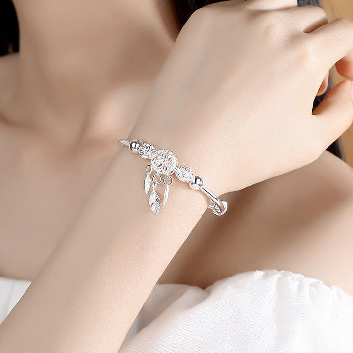 Pulseira Ajustável de Sonho em Prata 925